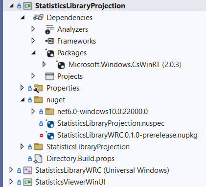 StatisticsLibraryProjection